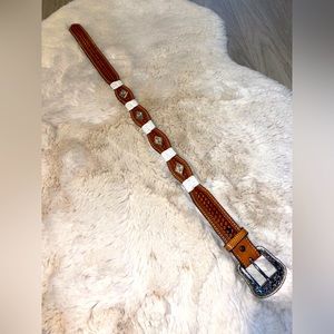 Kids Genuine Leather Western Belt